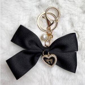Fashion Bow Keychain Handbag Purse Bag charm